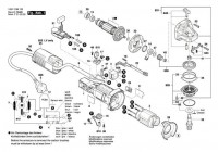 Bosch 3 601 C96 104 GWS 9-125 S Angle Grinder Spare Parts